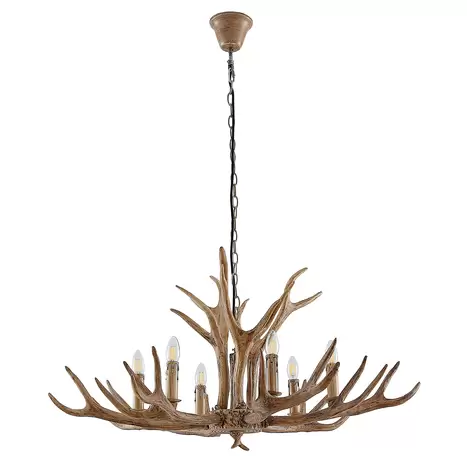 B-Ware Lindby Tejask Hängelampe Geweih Hängeleuchte Pendelleuchte Deckenlampe Lampe