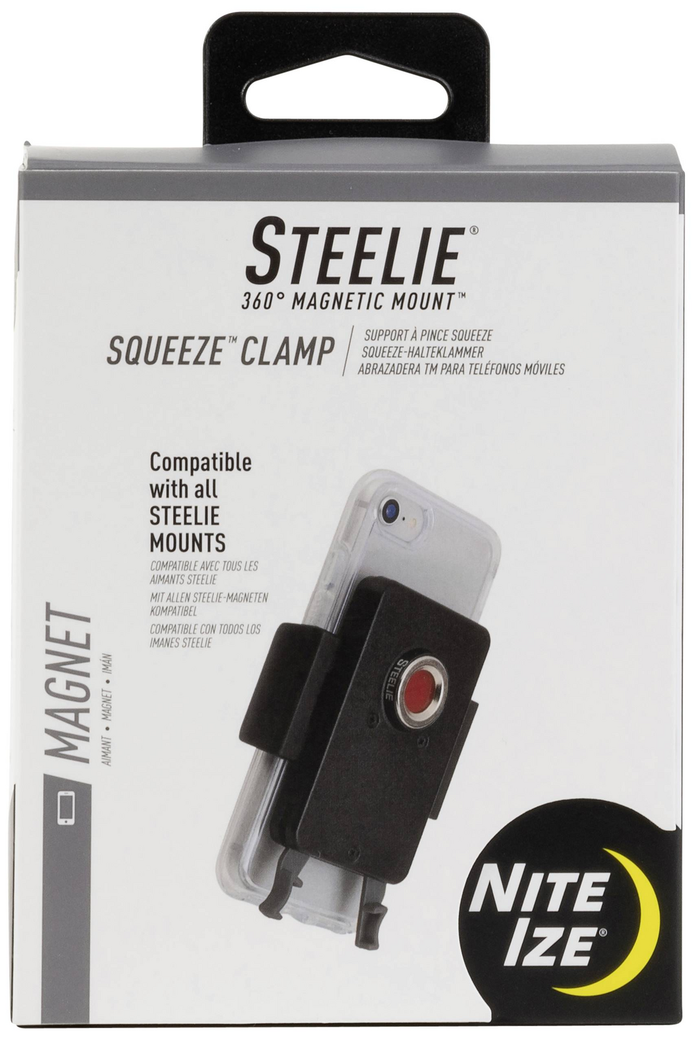 Nite Ize Squeeze Handy Kfz Halterung Kfz Handyhalterung Handyhalterung Halterung B-Ware - 94664051003