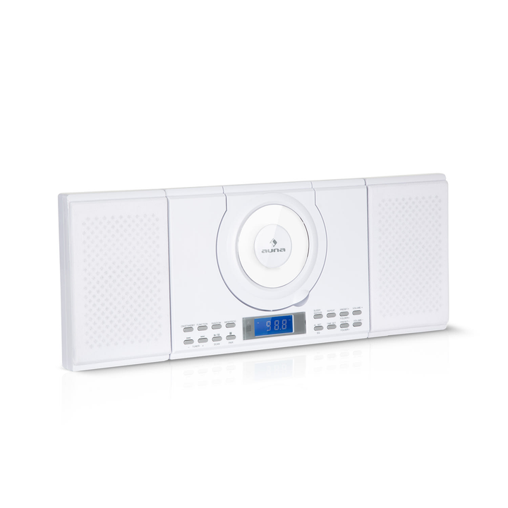 Auna Wallie Microsystem CD-Player Stereoanlagen Musikanlage DEFEKT SIEHE TEXT