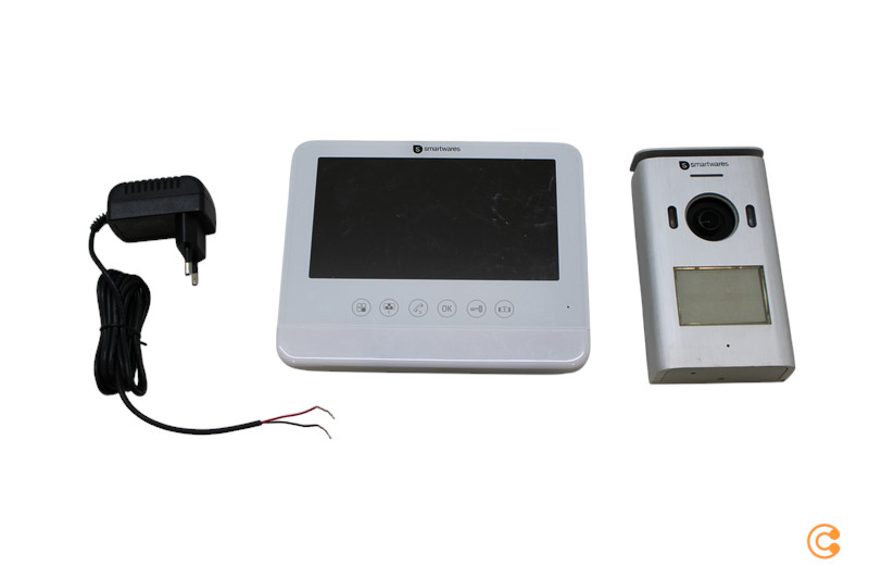 Smartwares DIC-22212 Video-Türsprechanlage Gegensprechanlage Weiß DEFEKTWARE