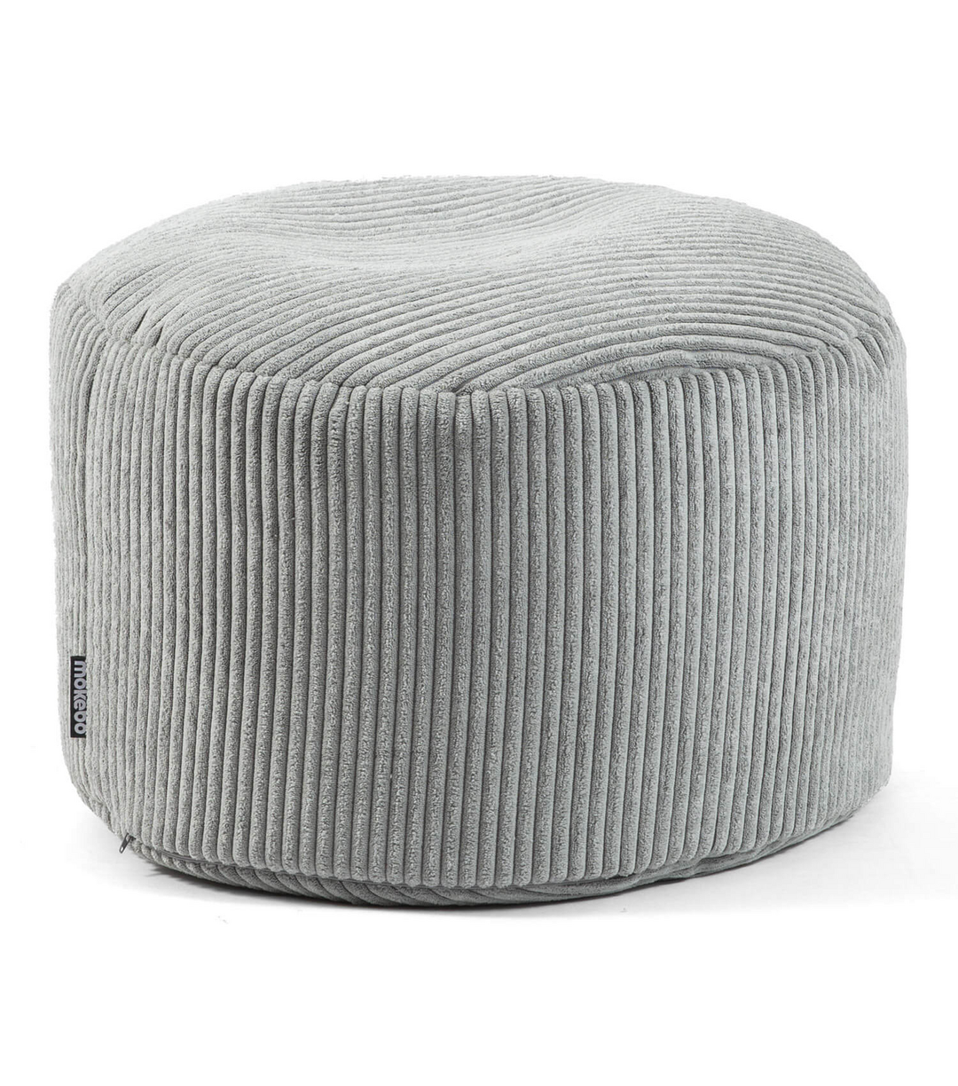 mokebo Der Faule Lenz Pouf Cord Hocker Sitzhocker Sitz Bodenkissen Sitz-Kissen