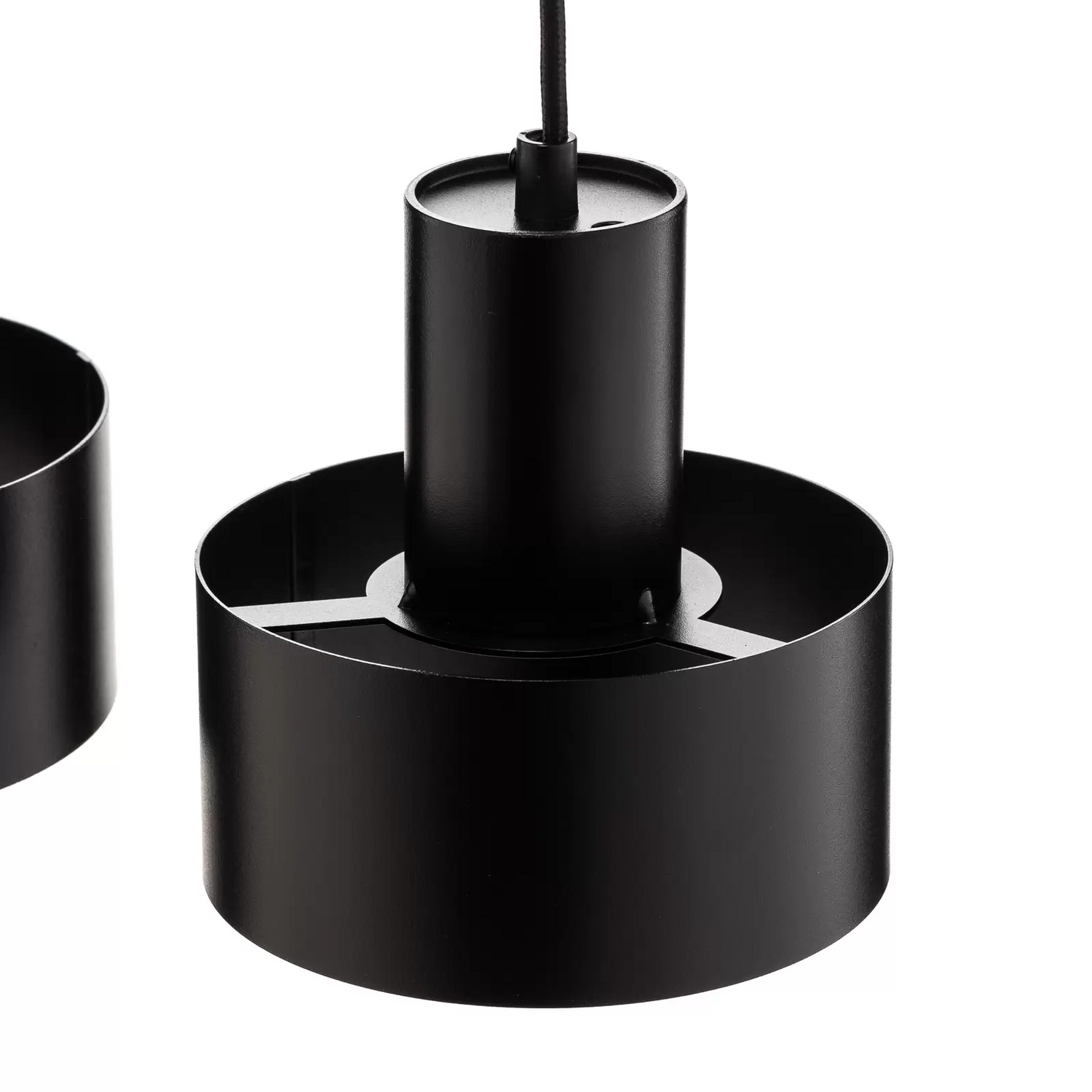 Euluna Hängeleuchte Rif 4 Pendelleuchte Deckenlampe Linear 4 Flammig E27 Schwarz B-Ware - 5907554415081