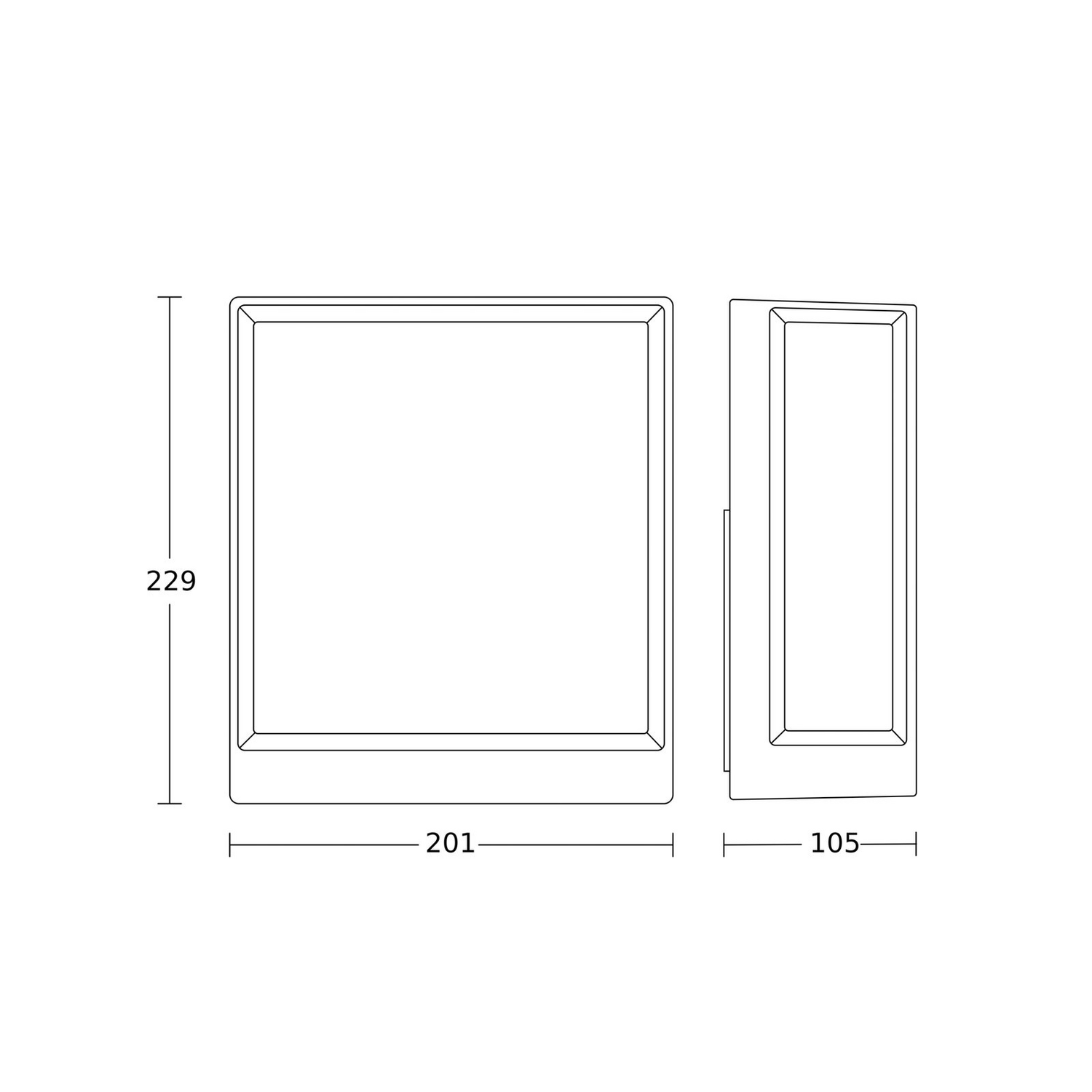Applique murale extérieure LED STEINEL L 40 C anthracite, projecteur