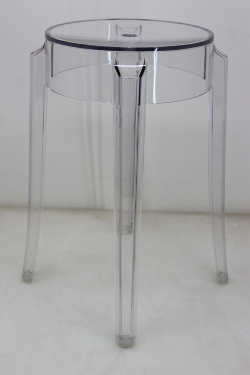 B-Ware Kartell Charles Hocker Stuhl Loungehocker Designhocker Sitz H 46 Cm Transpar520