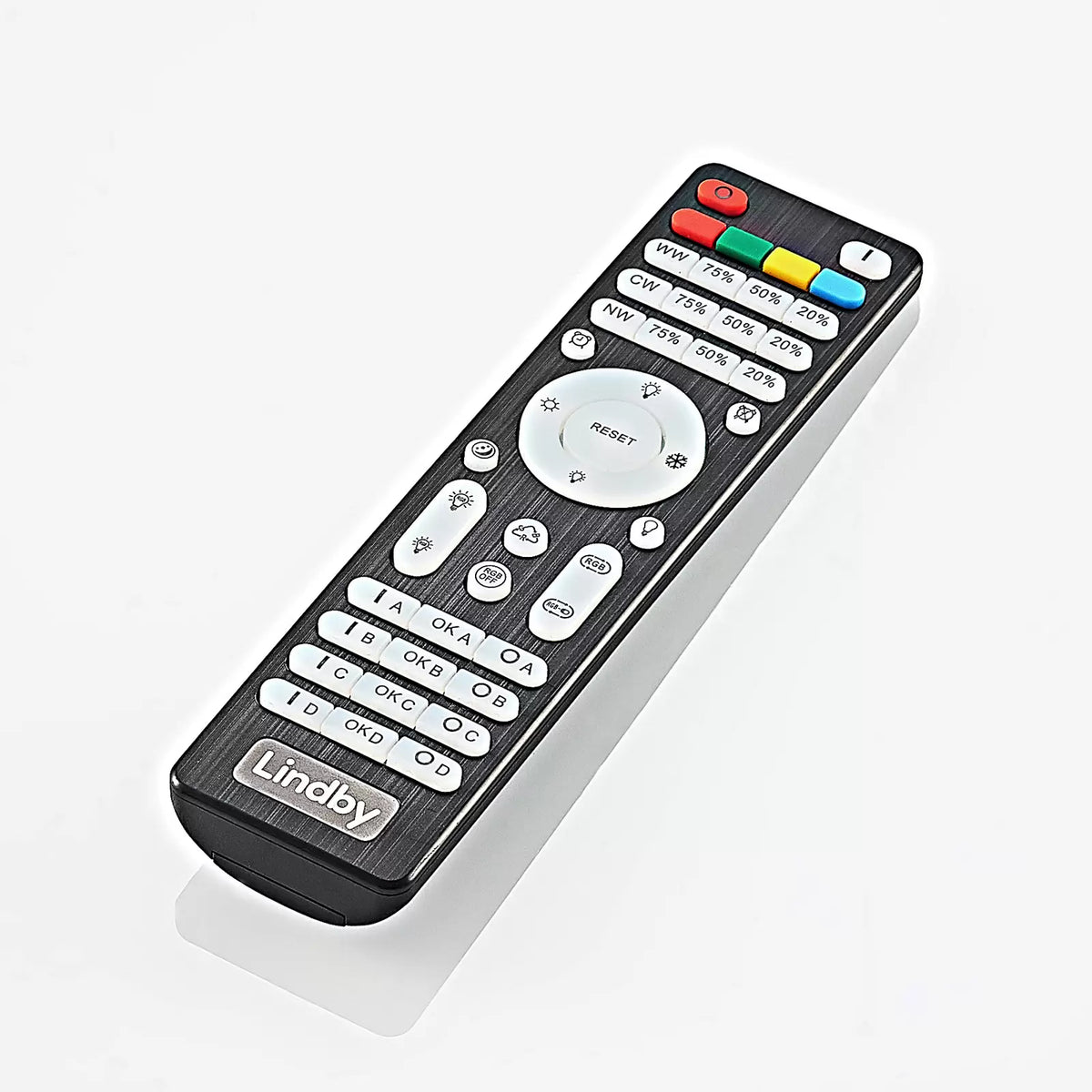 Lindby Deckenleuchte Deckenlampe LED Felisha RGBW Fernbedienung sandweiß Wohn657 - 4251911743111