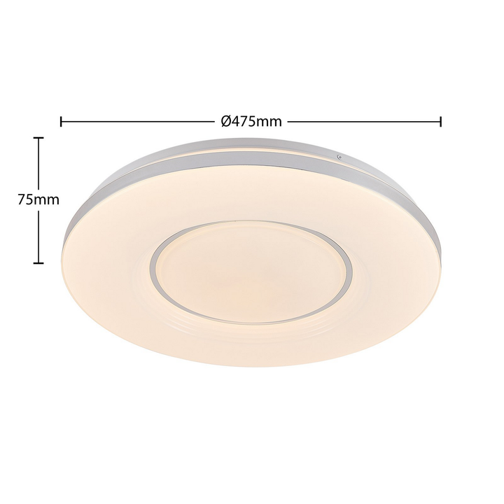 Lindby Robini LED-Deckenleuchte CCT dimmbar Deckenlampe Lampe Leuchte Spot Licht