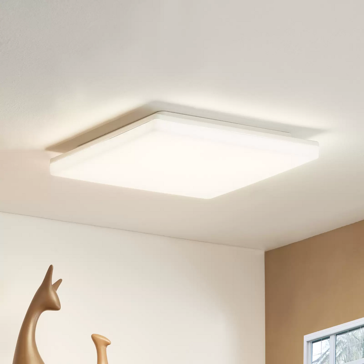 Prios Artin Led Deckenlampe Sensor Eckig 33 Cm Deckenleuchte Leuchte Lampe Licht B-Ware