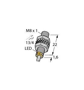 Turck Induktiver Sensor Bündig Pnp Schließer Bi2 Eg08 K Ap6 X B-Ware - 4047101158960