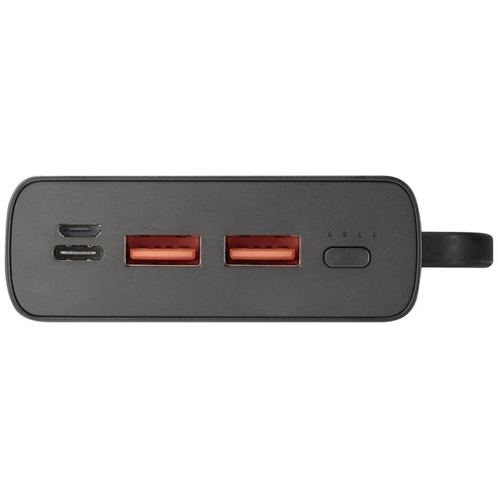 VOLTCRAFT PB-20-PD3.0 Powerbank 20000 mAh Power Delivery 3.0 LiPo Grau-Schwarz