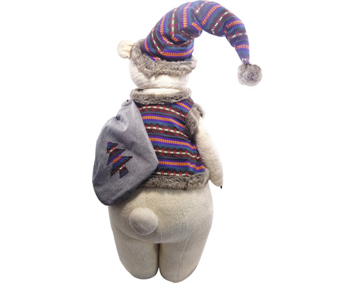 Lafiora Dekofigur Eisbär 160cm Bär Dekorationsfigur Zierfigur Dekoobjekt Figur