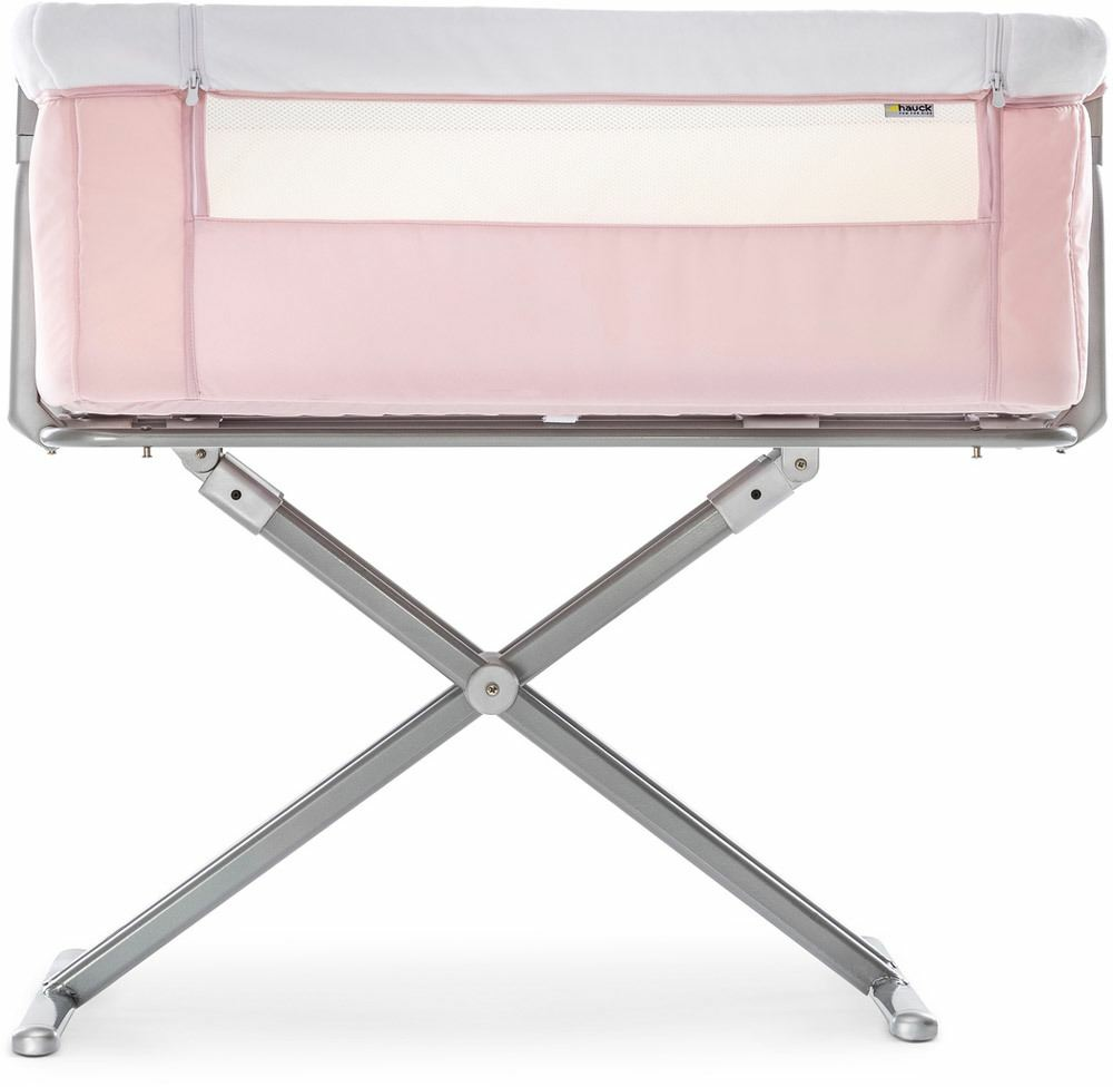 B-Ware Hauck Beistellbett Kinderbett Babybett Reisebett Bett Face To Me Pink - 4007923608524
