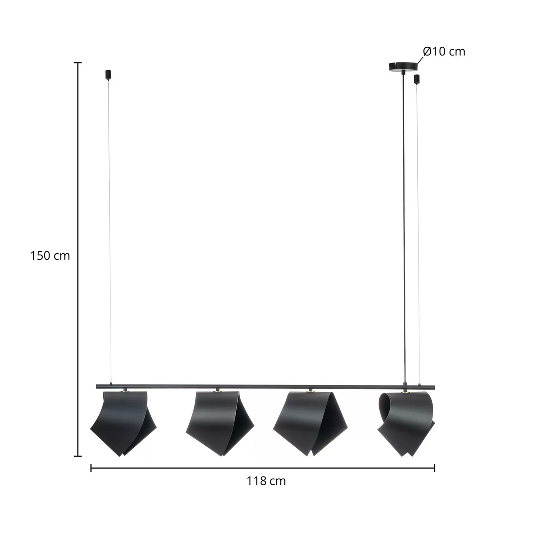 Lucande Mikolay Pendelleuchte Pendellampe Leuchte Lampe Hängeleuchte Hängelampe B-Ware - 4251911756395