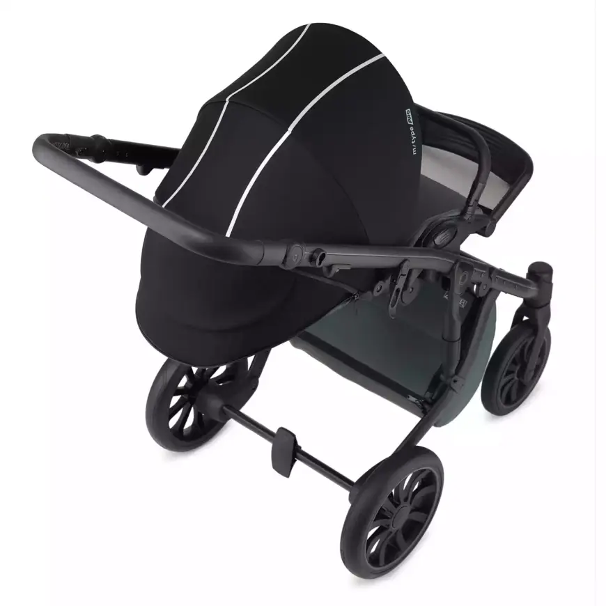 B-Ware anex m/type Casual Green Kombi-Kinderwagen Babywagen Babywanne Sitzeinheit