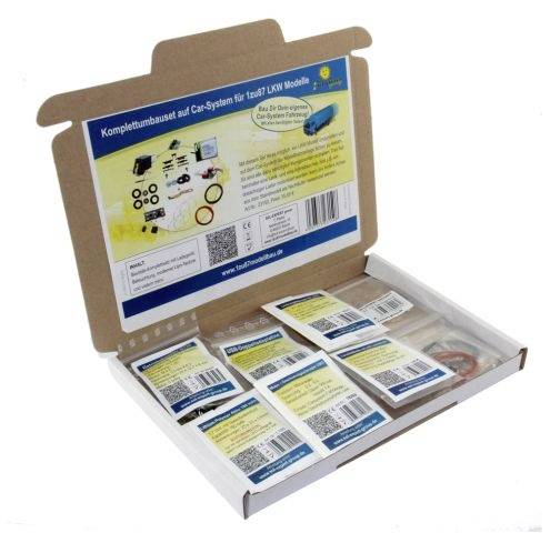 Kit de conversion Sol Expert 23150 CarSystem comprenant un kit de modèle à interrupteur à lames.