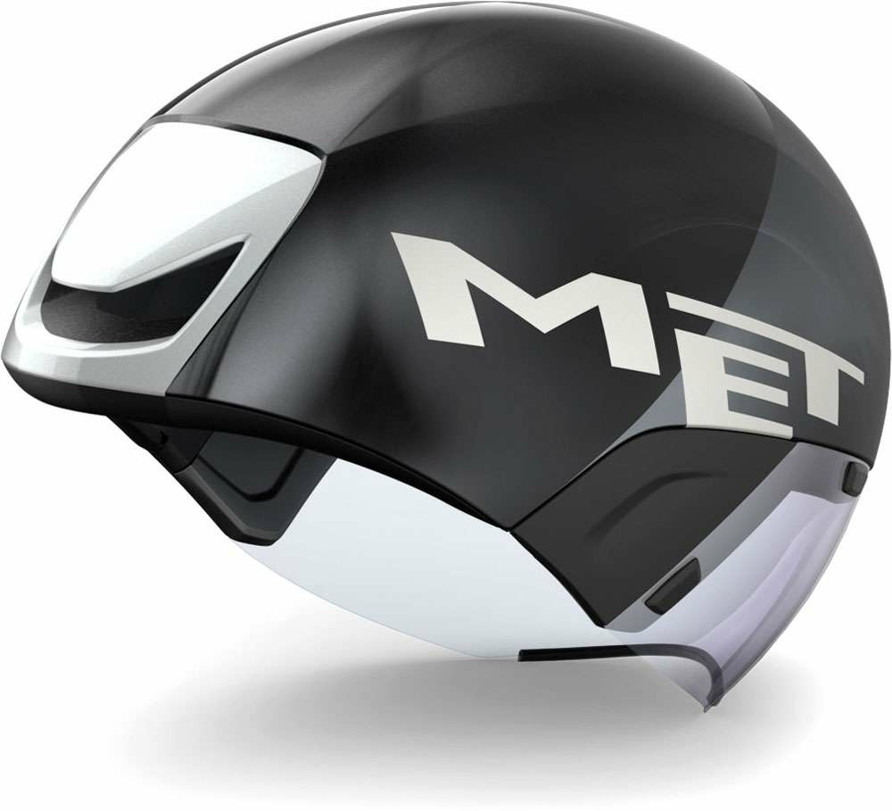B-Ware Met Codatronca Zeitfahrhelm Helm Fahrradhelm Fahrrad Kopfumfang: M | 56 58 Cm