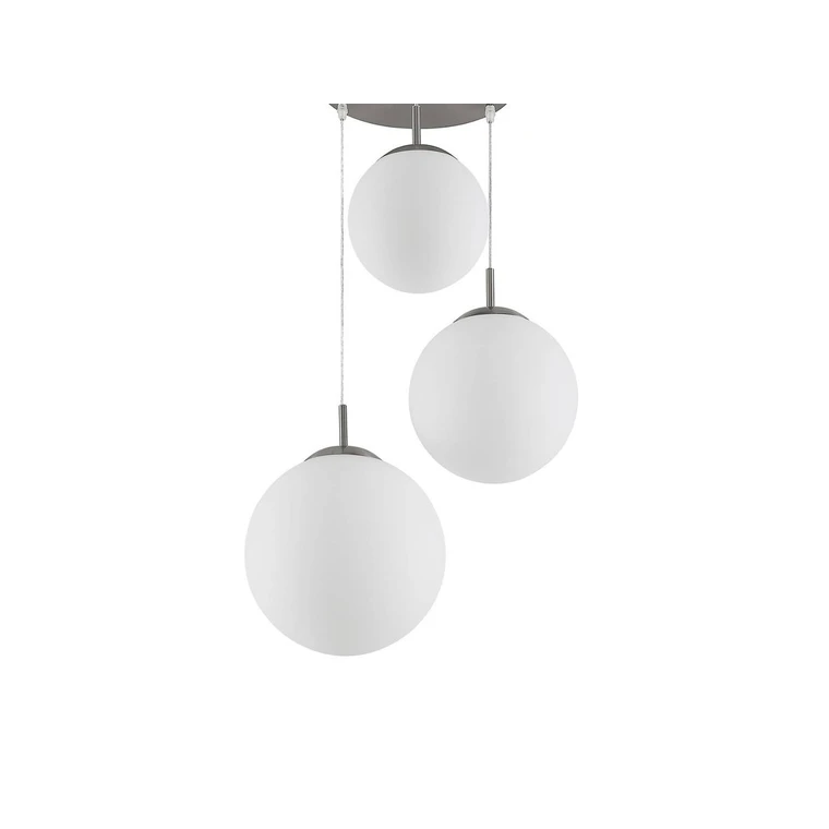 Suspension Lindby Heleska de qualité B, plafonnier, luminaire à trois lumières, E27647