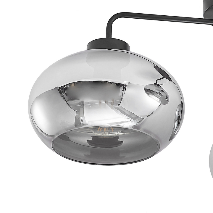 Lindby Navidia Deckenlampe Deckenleuchte Leuchte Lampen Deckenlicht Rauchglas722 B-Ware - 4251911728866