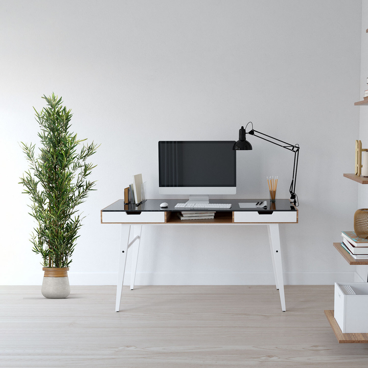Hjh Office Kunstpflanze Bambus Dekopflanze Künstlich Grün 165 Cm Kunststoff B-Ware - 4064323015000