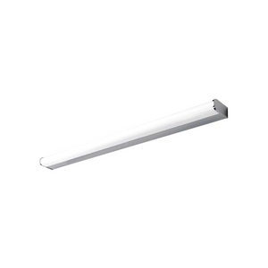 Applique murale LED Lindby pour salle de bain, modèle Philippa, semi-circulaire, 88 cm, 10 W (équivalent 700 W), produit de seconde main. 
