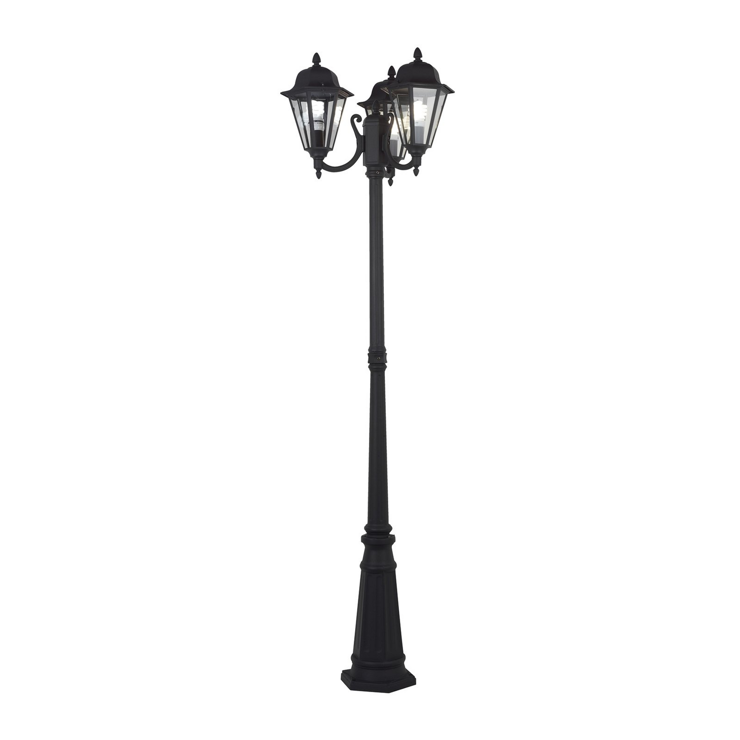 Lindby 3 Flammiger Kandelaber Laterne Lampe Wegleuchte Leuchte Edana Grafitg189 B-Ware