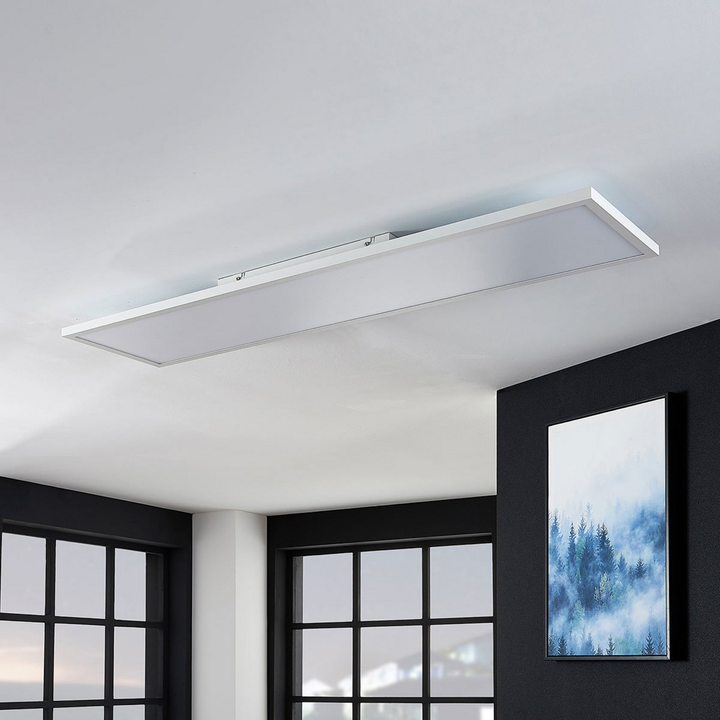Arcchio Led Panel Brenda Deckenlampe Deckenlampe Fernbedienung 29,5 X 119,5cm787 B-Ware