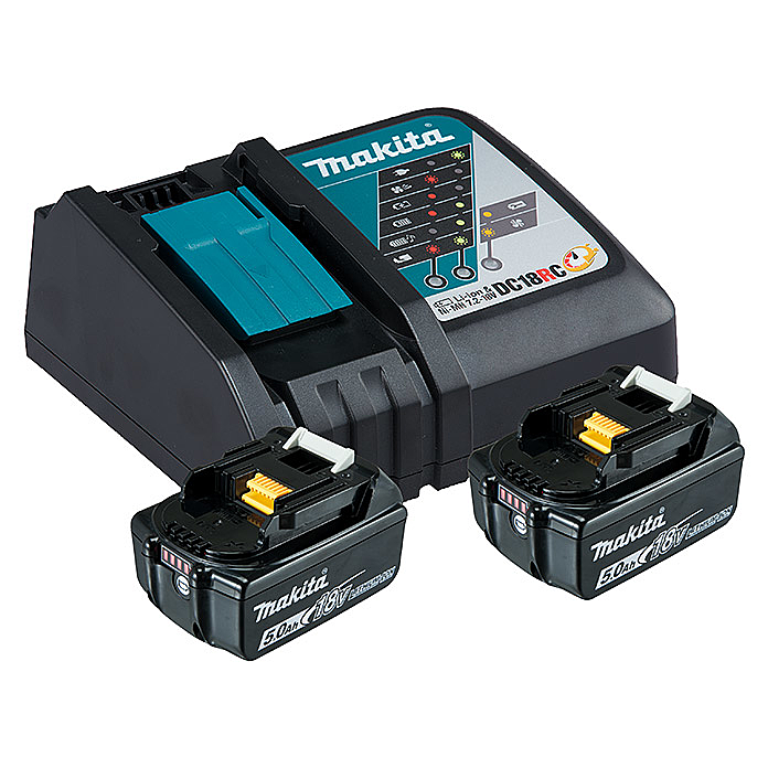 Makita Akku & Ladegerät Power Source Kit  Li-Ionen Akkus 18V Schnellladegerät