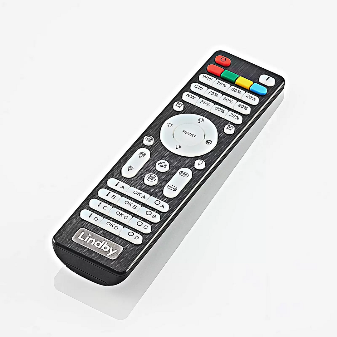 Lindby Deckenleuchte Deckenlampe Deckenlicht Lampe Felisha Dimmbar weiß RGBW LED