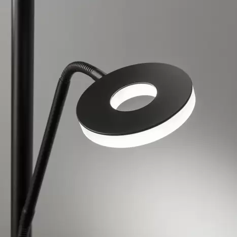FISCHER & HONSEL LED-Deckenfluter Dent Lampe Leuchte Stehlampe Stehleuchte LED