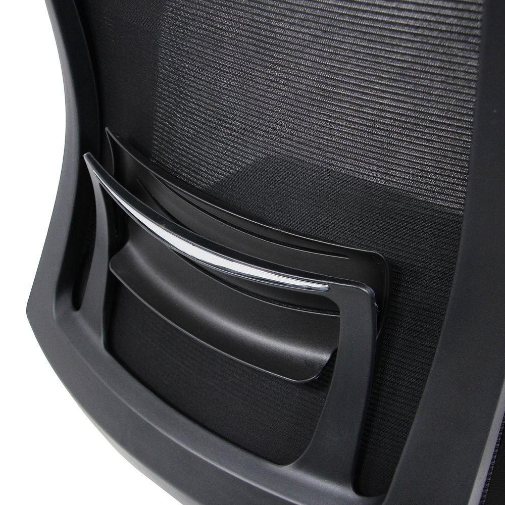 B-Ware Hjh Office Bürostuhl Chefsessel Captiva Computer Sitz Stoff Rücken Netz Schw198