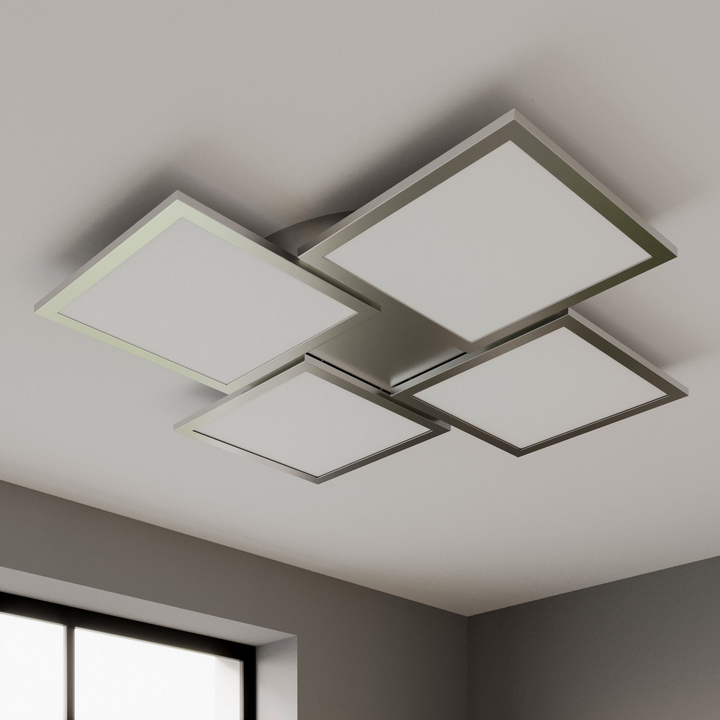 Lucande LED-Deckenlampe Ilira Deckenlampe Leuchte Lampe dimmbar CCT 4-flammig