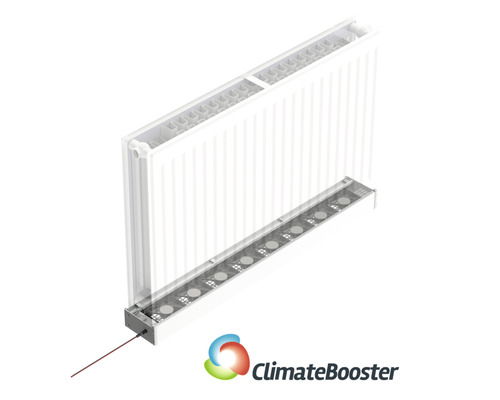 Système de ventilation Climatebooster Pro pour radiateurs.