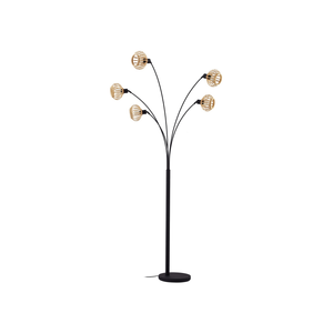 B-Ware Lindby Stehleuchte Lielle Bambus Natur 190 Cm Stehlampe Lampe Leuchte Spot Li854