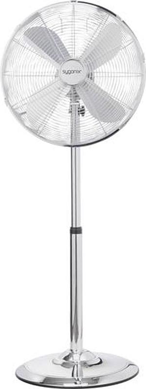 B-Ware Sygonix Stand Ventilator Klima Oszillation Standventilator Ventilator 50 W Sil359