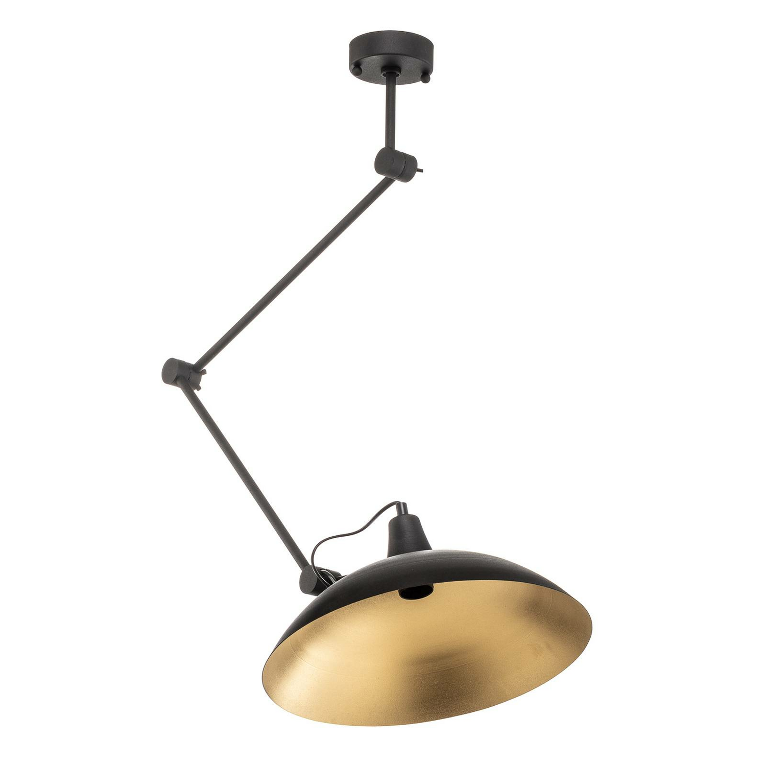 B-Ware Euluna Deckenlampe 808 Hängelampe Lampe Leuchte Licht 1 Flammig E27 Schwarz G793