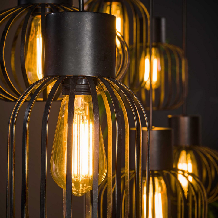 Prison Hängelampe Hängeleuchte Lampe Leuchte Pendellampe Pendelleuchte Licht B-Ware - 8713244078354