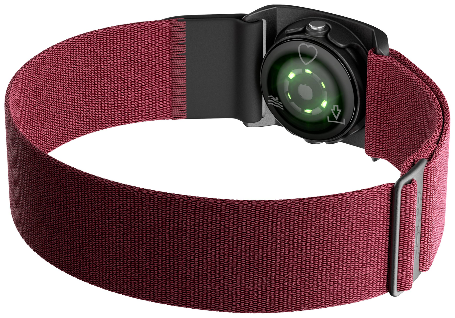 Capteur de fréquence cardiaque Polar Verity Sense Ear rouge foncé M XXL Fitness645 (produit de seconde main)