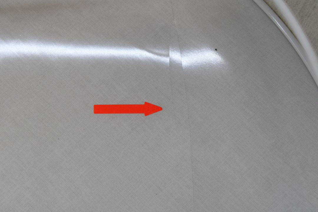 Euluna Deckenleuchte Canvas Deckenlampe Deckenlicht beige Ø 38cm MIT MANGEL