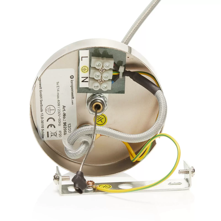 Lindby Beton Pendelleuchte Lenna Deckenlampe Pendellampe Hängeleuchte Leuchte217 B-Ware