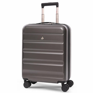 B-Ware Aerolite Expandable Kabinentrolley 55x40x20cm 4 Rollen Hartschale Charcoal