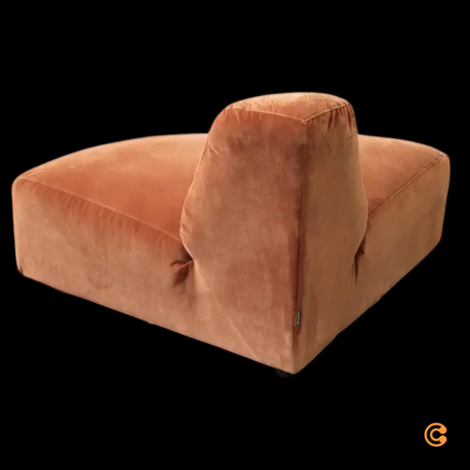 C-Ware Polspotten Sofa Couch Element Rund Samt Eckelement A Round U Siehe Text/Foto - 8718142064898