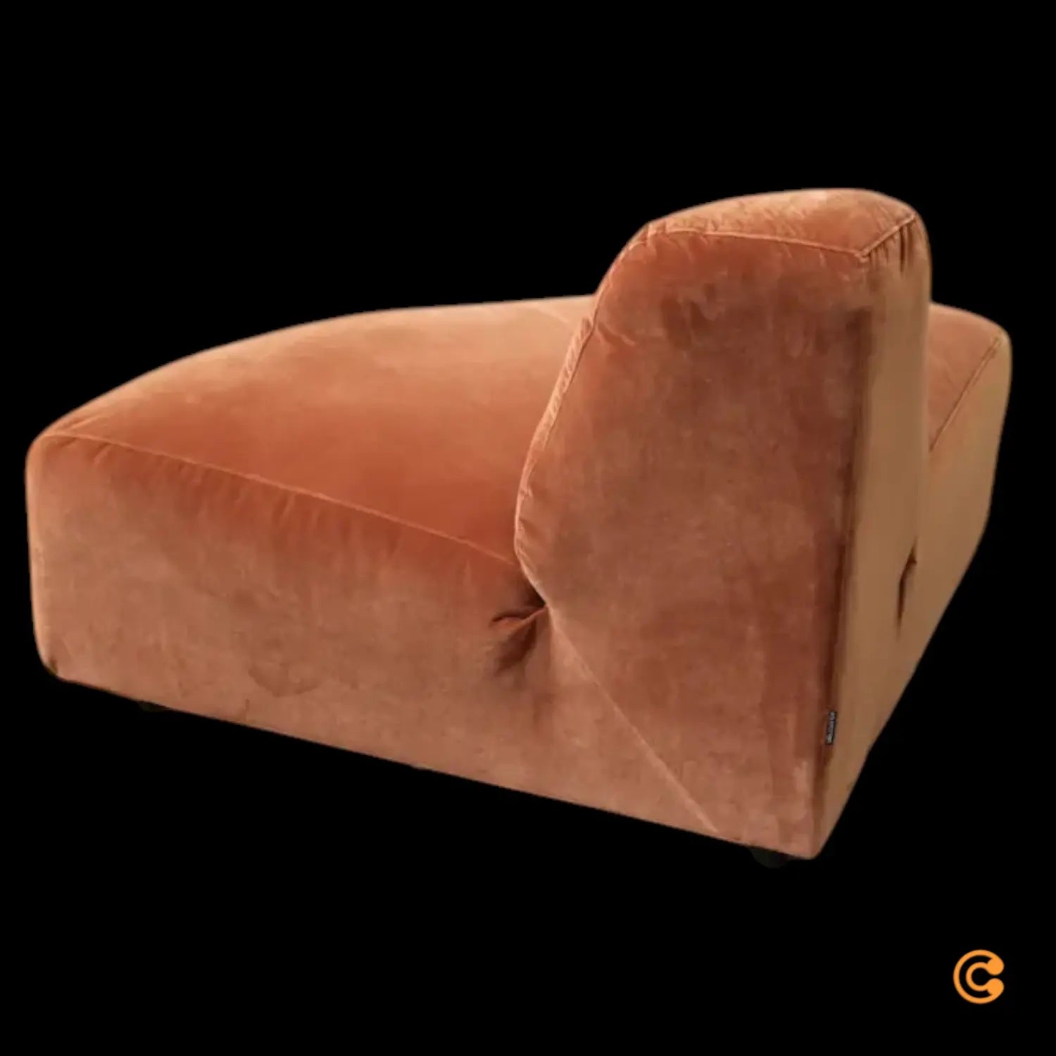 C-Ware Polspotten Sofa Couch Element Rund Samt Eckelement A Round U Siehe Text/Foto - 8718142064898