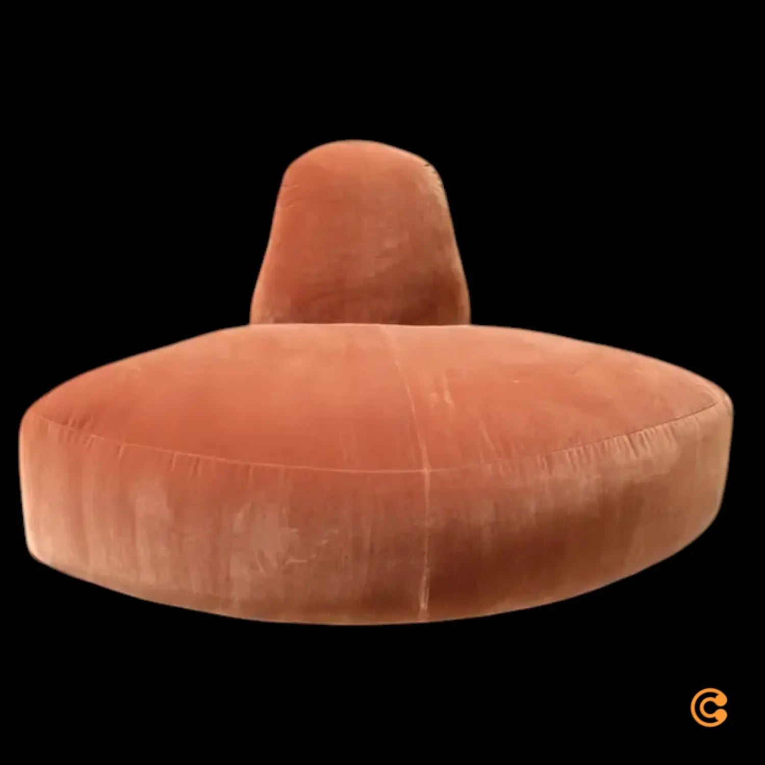 C-Ware Polspotten Sofa Couch Element Rund Samt Eckelement A Round U Siehe Text/Foto - 8718142064898