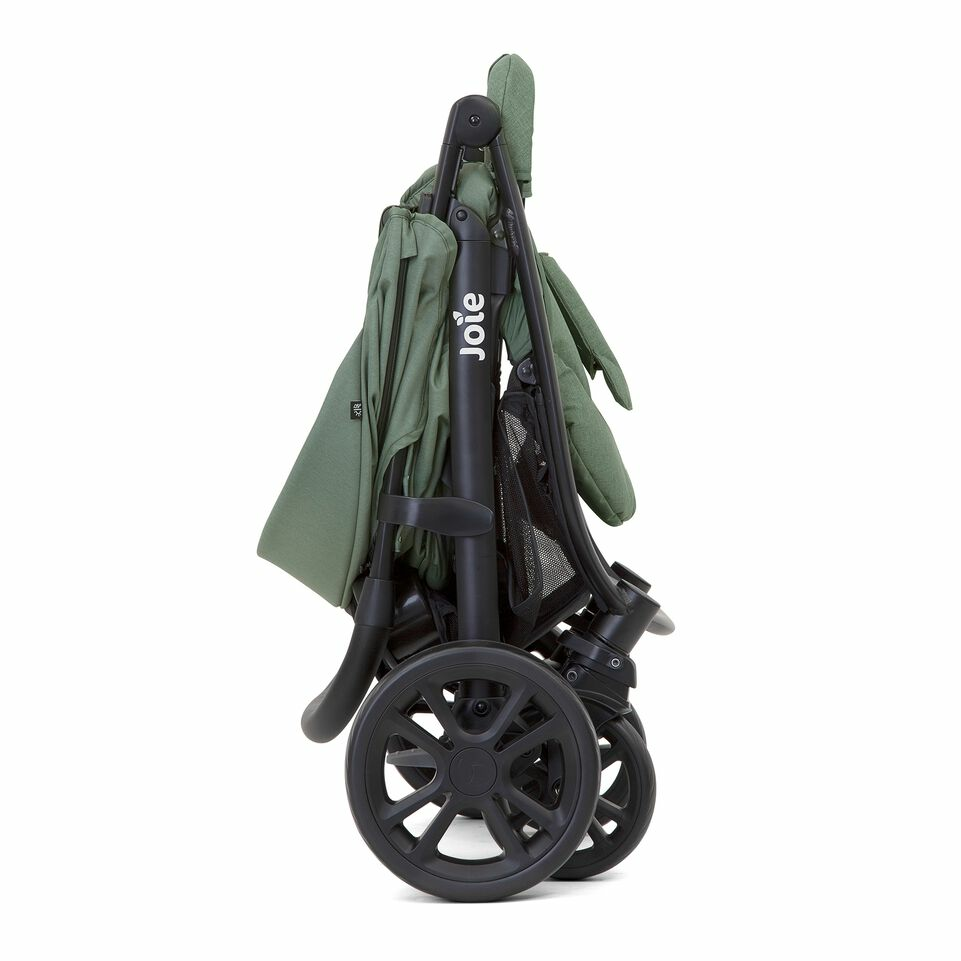 B-Ware Joie Litetrax 4 Laurel Kinderwagen Kinderbuggy Buggy Kinder Wagen Grün Schwarz