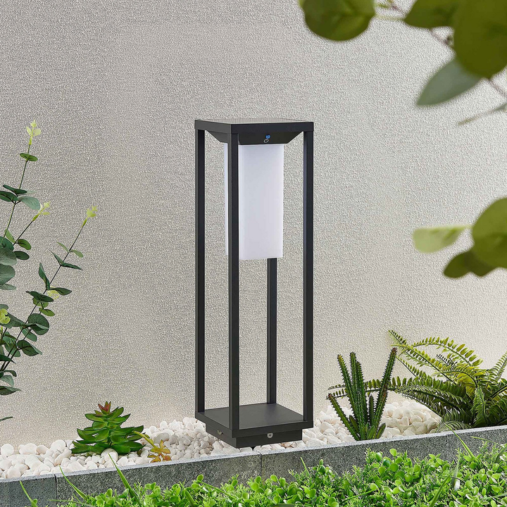 Lucande Eliel LED-Solarsockelleuchte Sockellampe Lampe Leuchte 2,2W 50cm LED
