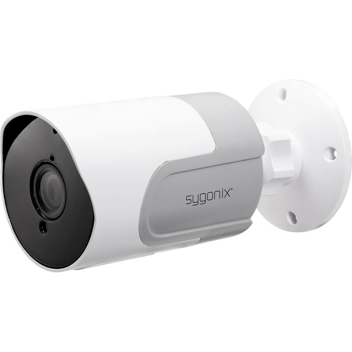 Sygonix SY-4535056 WLAN IP Überwachungskamera Videoüberwachung Kamera Cam Weiß
