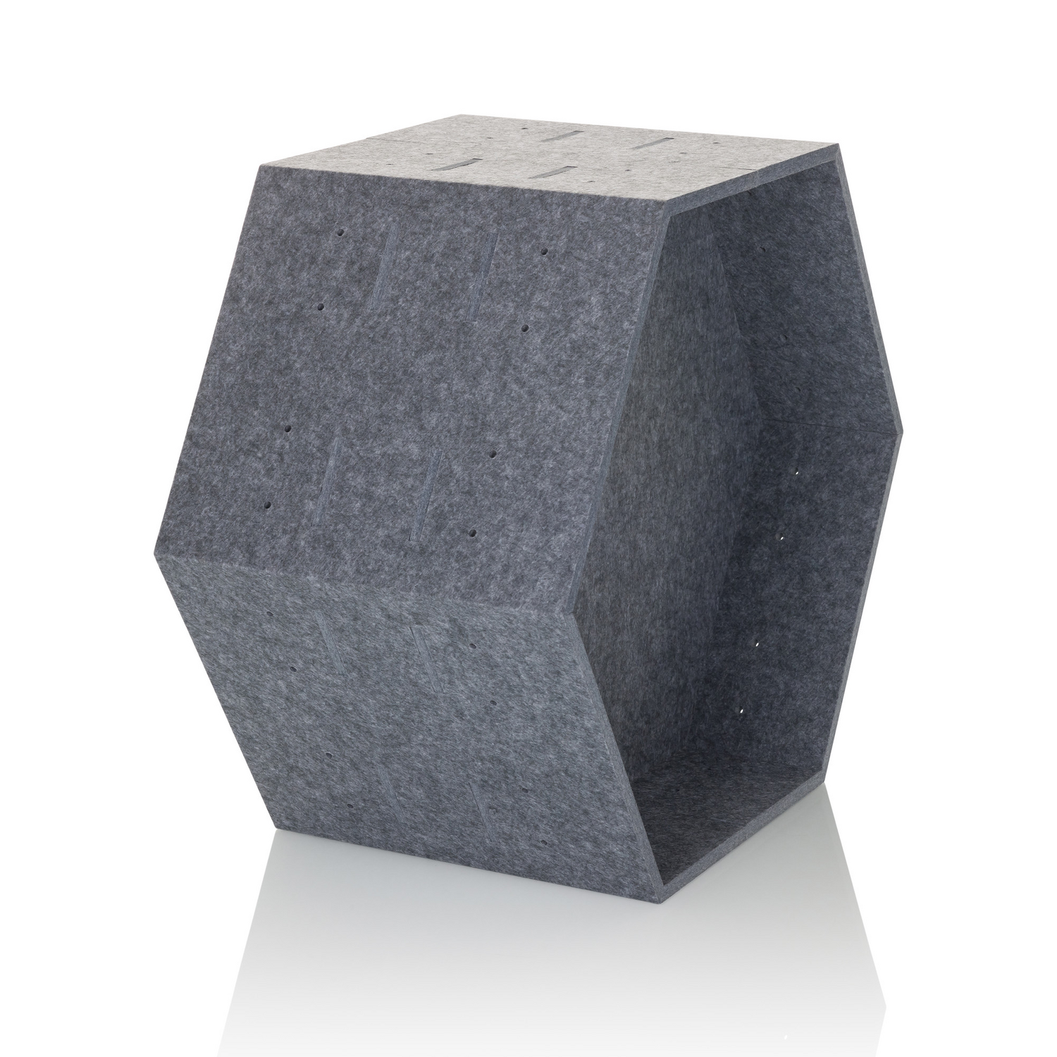Hjh Office Flexmiut Store B Pet Trennelement Schallabsorber Büro Grau B-Ware - 4064323037507