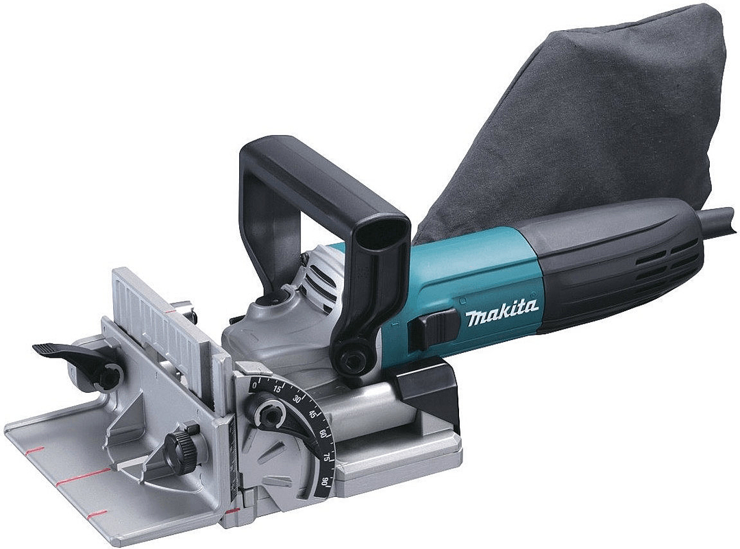 Makita PJ7000J Nutfräse Flachdübelfräse Hochleistungswerkzeug Fräsen 701 Watt