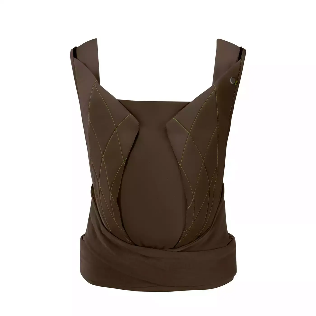 Cybex Yema.Tie Babytrage Tragetasche Bauchtrage Khaki Green 3 Tragepositionen B-Ware