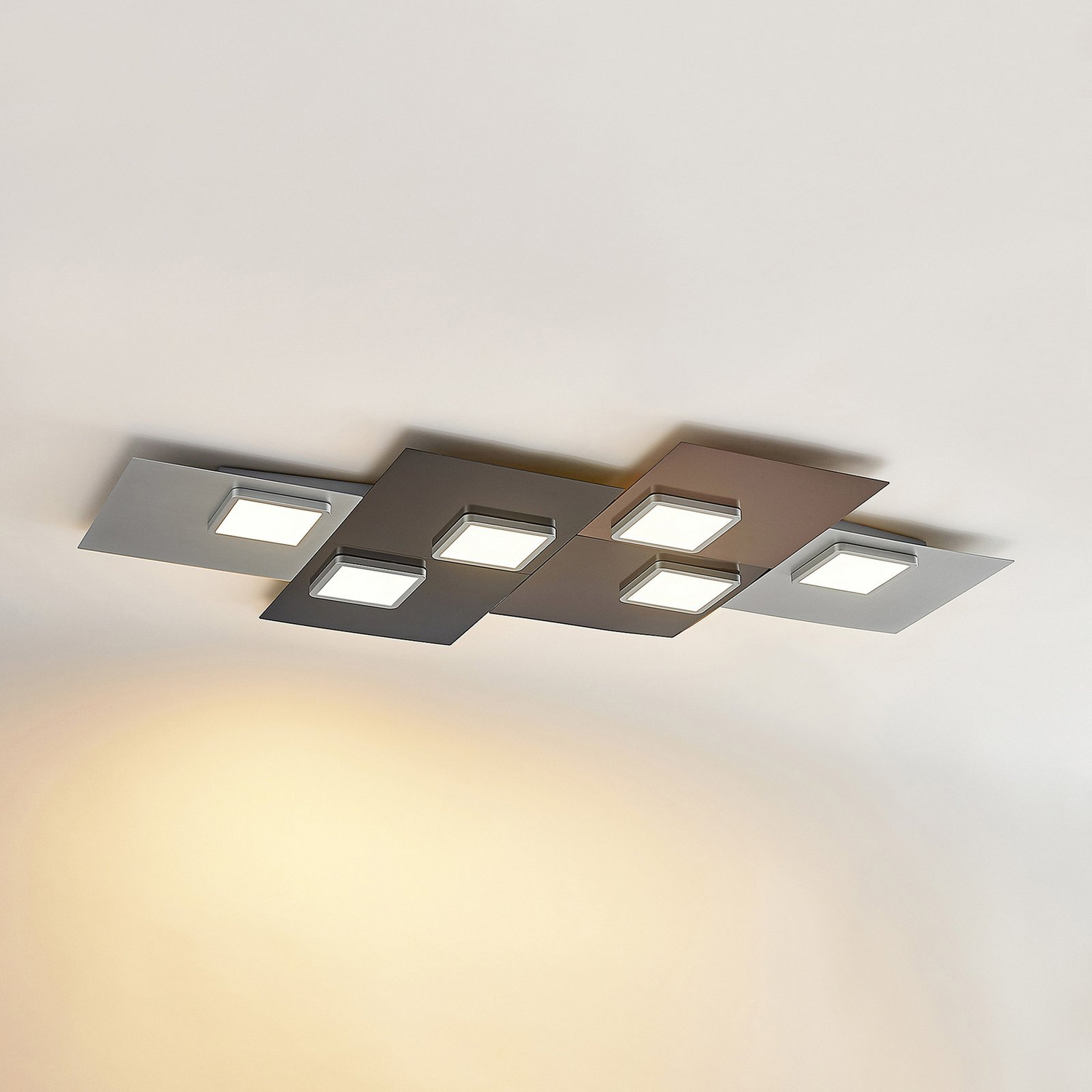 Lindby Upari Led Deckenlampe Deckenlampe Lampe Leuchte Bunt Sechsflammig B-Ware - 4251911713718