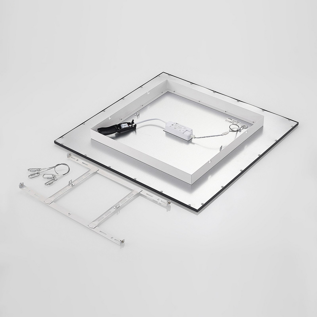 Lindby Nelios LED-Deckenlampe Deckenlampe Lampe Leuchte 4000K 62x62cm